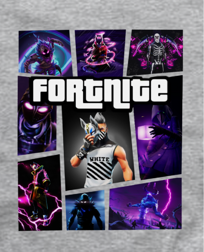 Marškinėliai Fortnite GTA style
